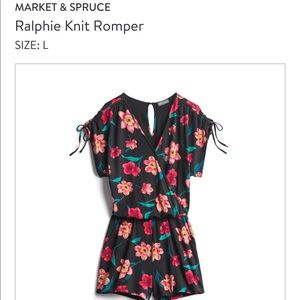 Market & Spruce Knit Romper